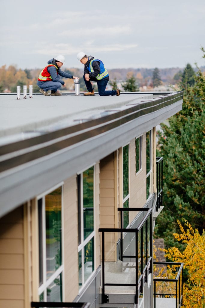 RDH Courtenay roof work